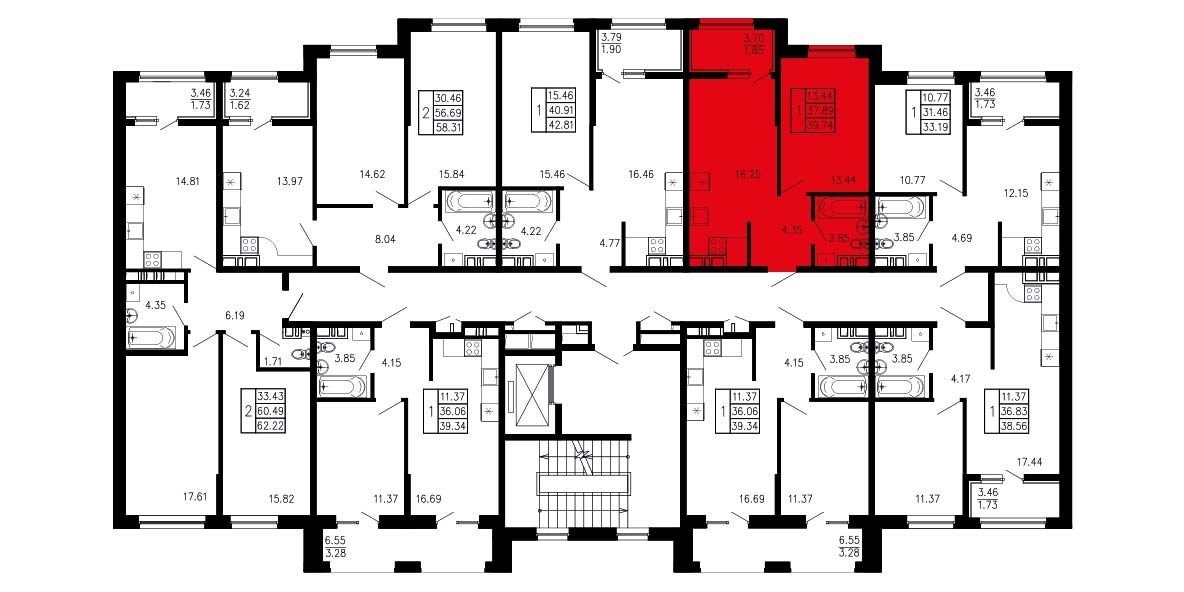 Просторы крыма Квартира №052 1