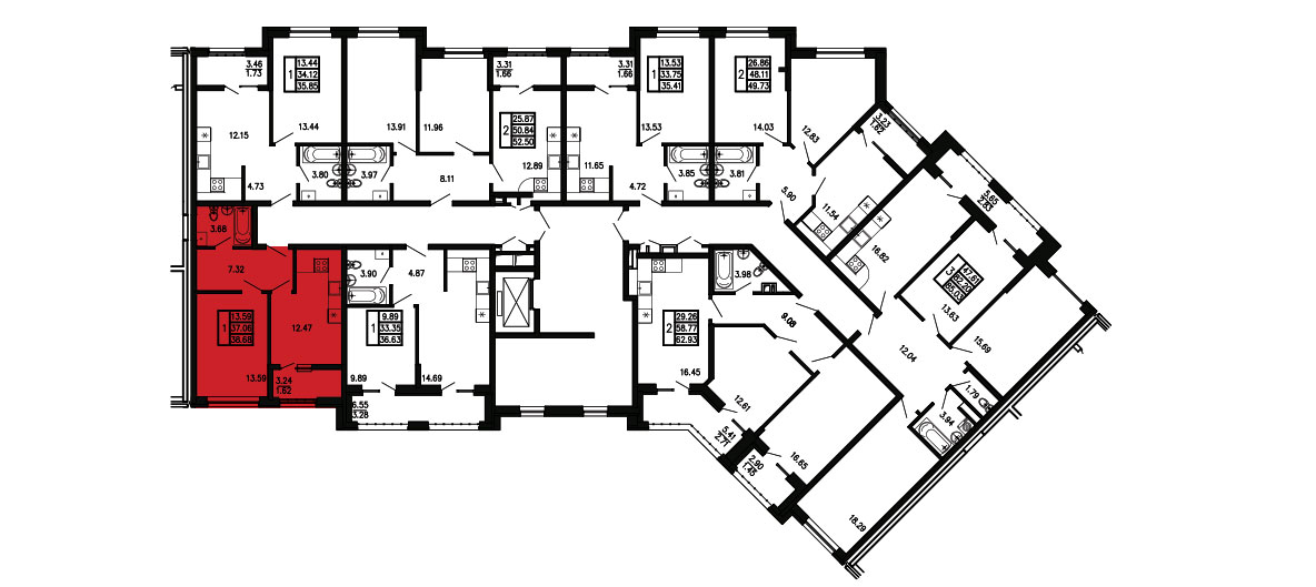 Просторы крыма Квартира №089 1