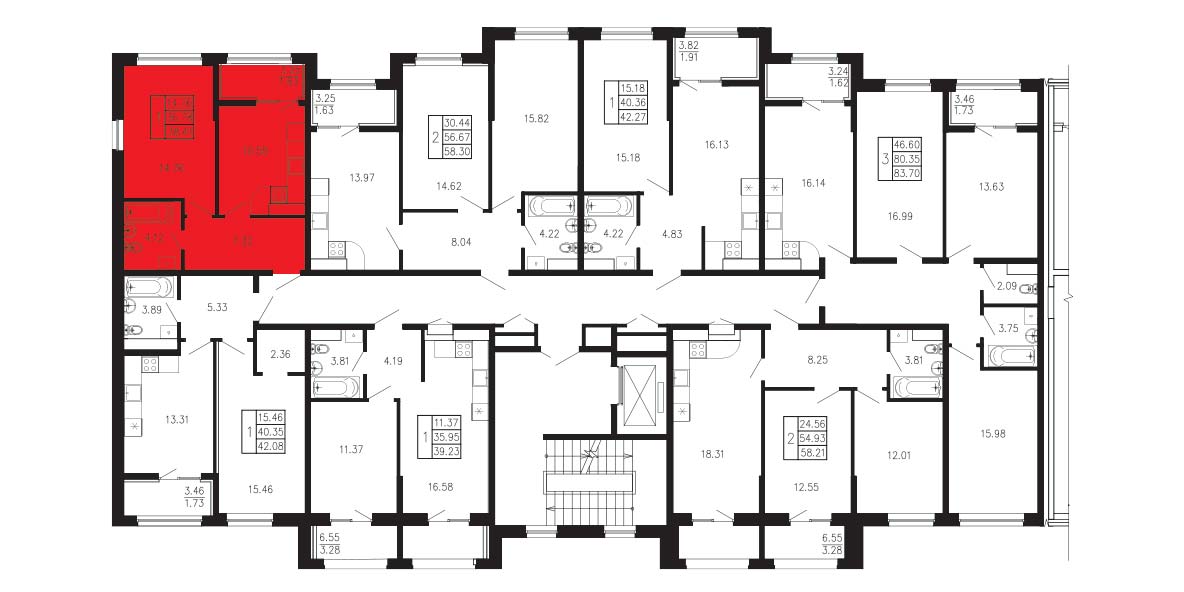 Просторы крыма Квартира №037 1