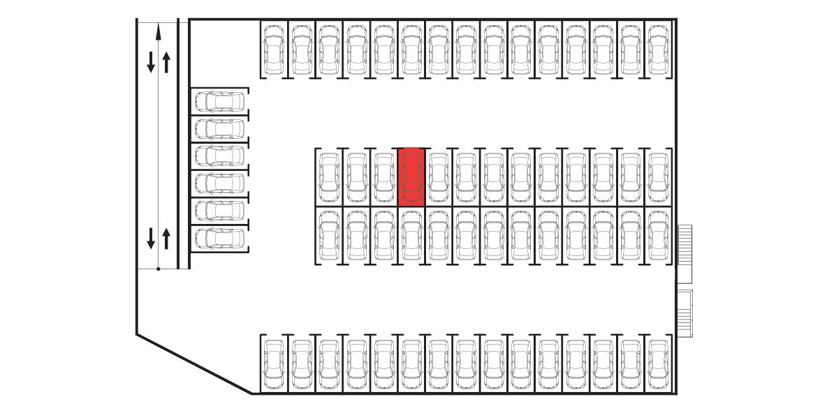 ЖК Яблоневый 3 очередь Парковочное место №084