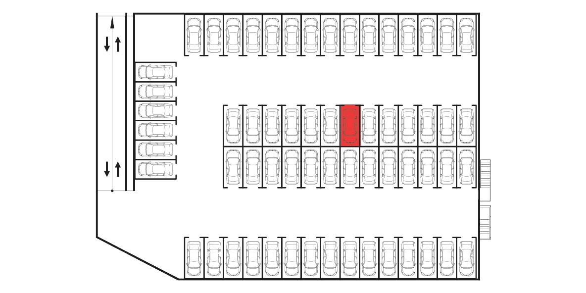 ЖК Яблоневый 3 очередь Парковочное место №081 1