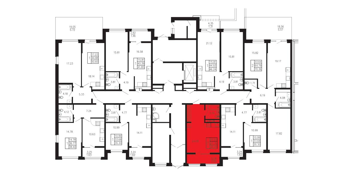Просторы крыма Квартира №075 1