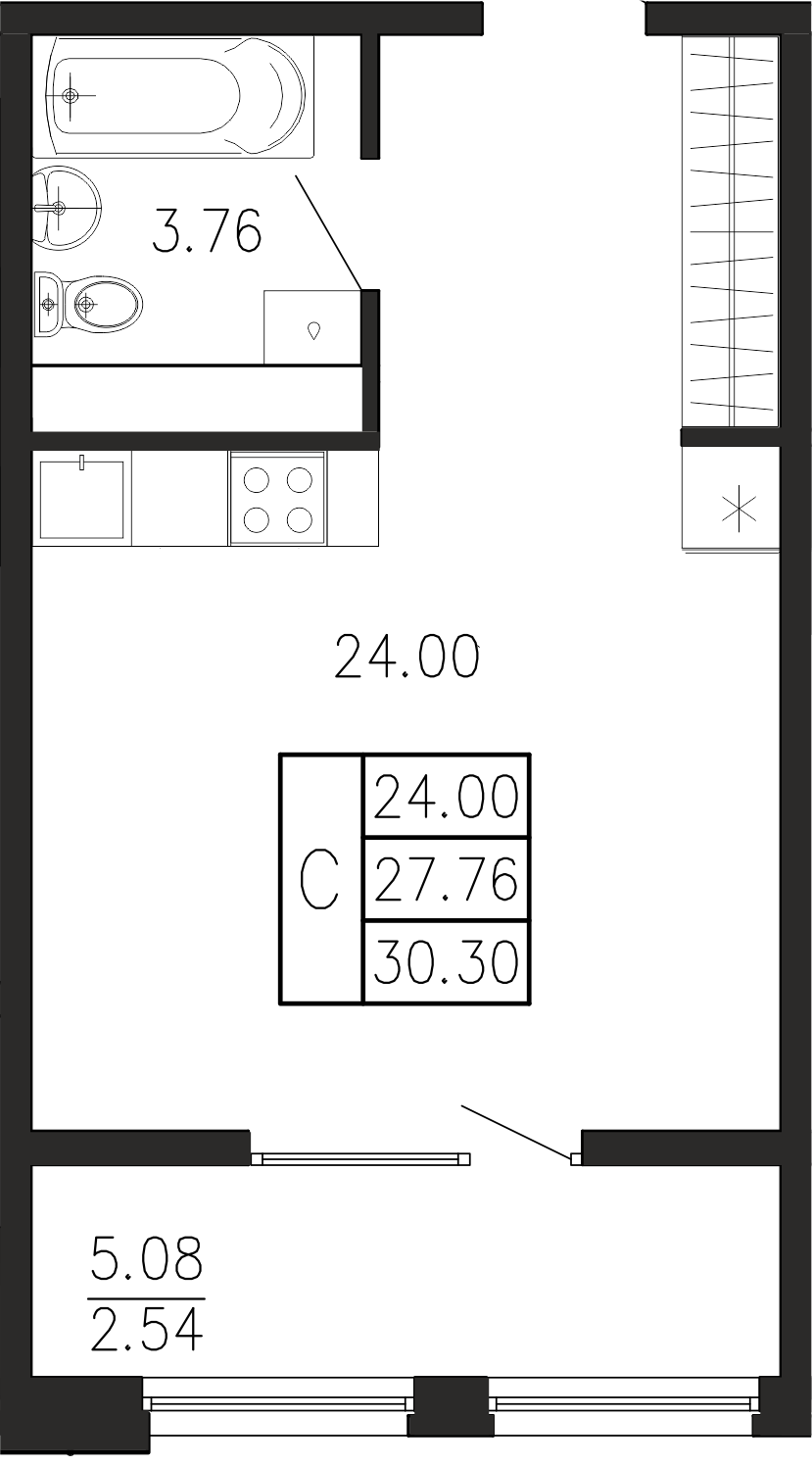 Просторы крыма Квартира №120 2