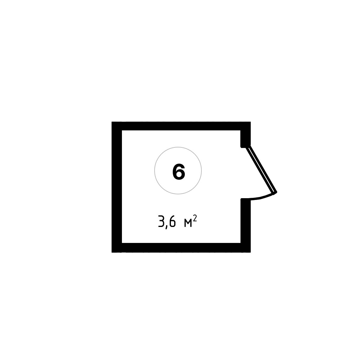 ЖК Мега Победа 2 очередь Помещение №006