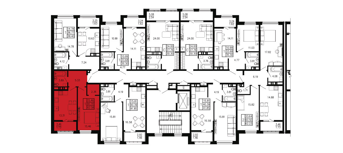 Просторы крыма Квартира №046 1