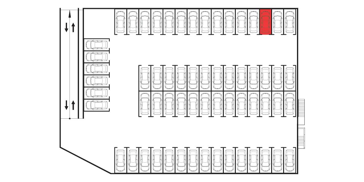 ЖК Яблоневый 3 очередь Парковочное место №072 1