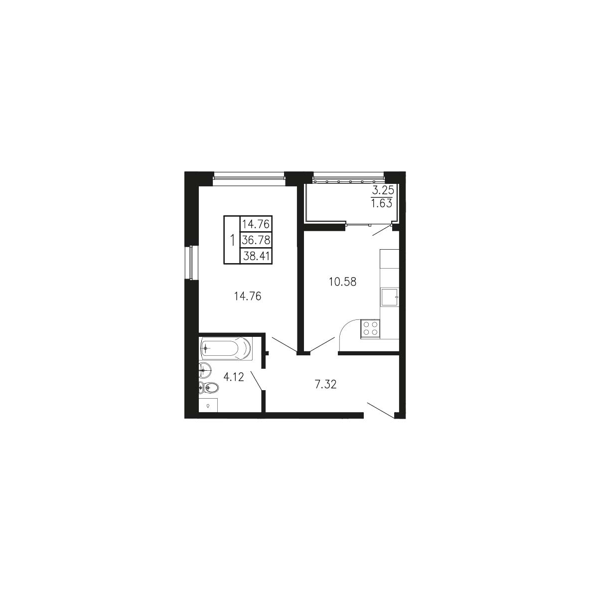Просторы крыма Квартира №051