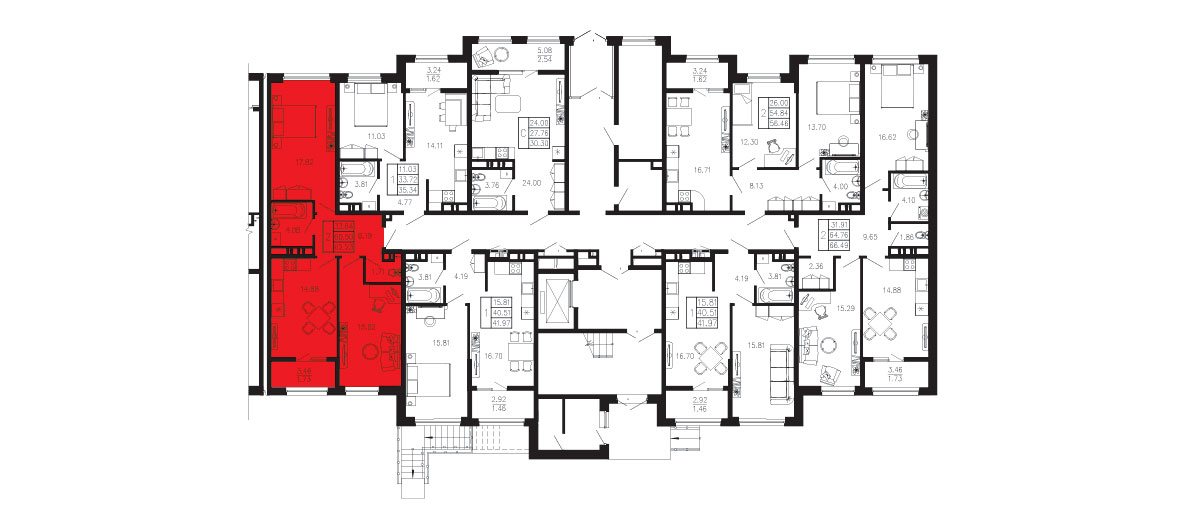 Просторы крыма Квартира №073 1