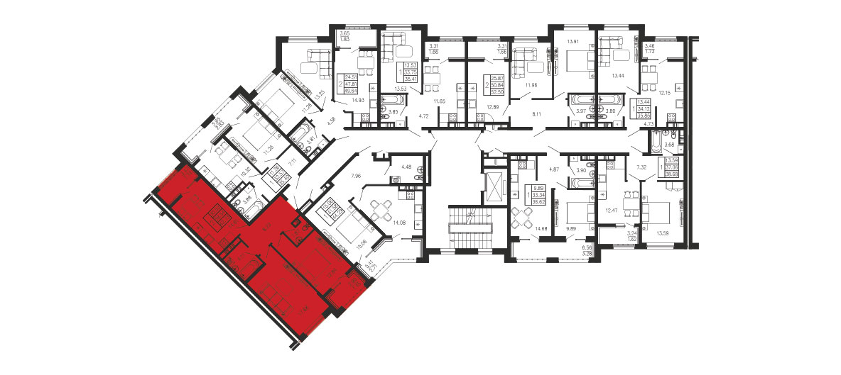 Просторы крыма Квартира №136 1
