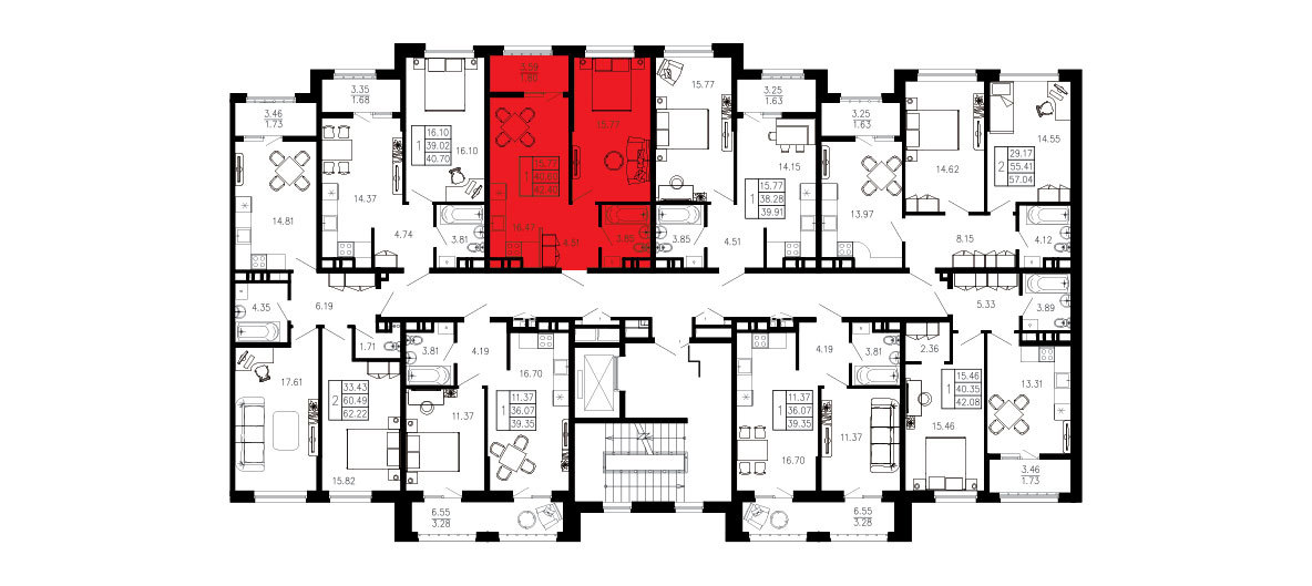 Просторы крыма Квартира №144 1