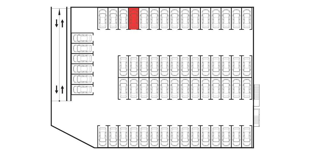 ЖК Яблоневый 3 очередь Парковочное место №063 1