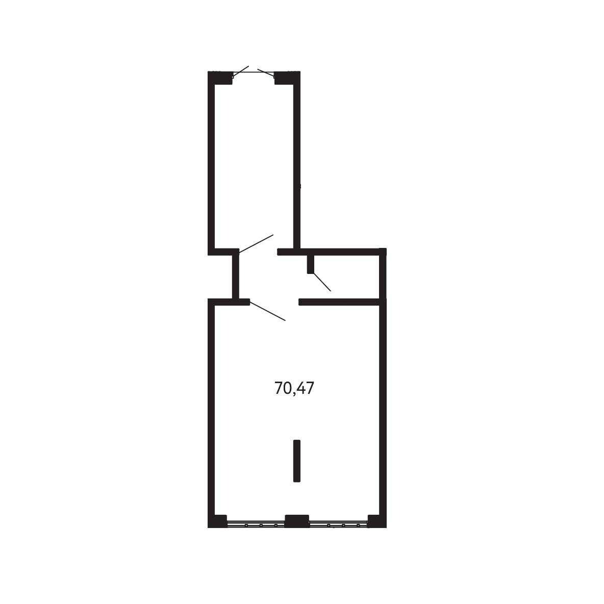 Просторы крыма Коммерческое помещение №002