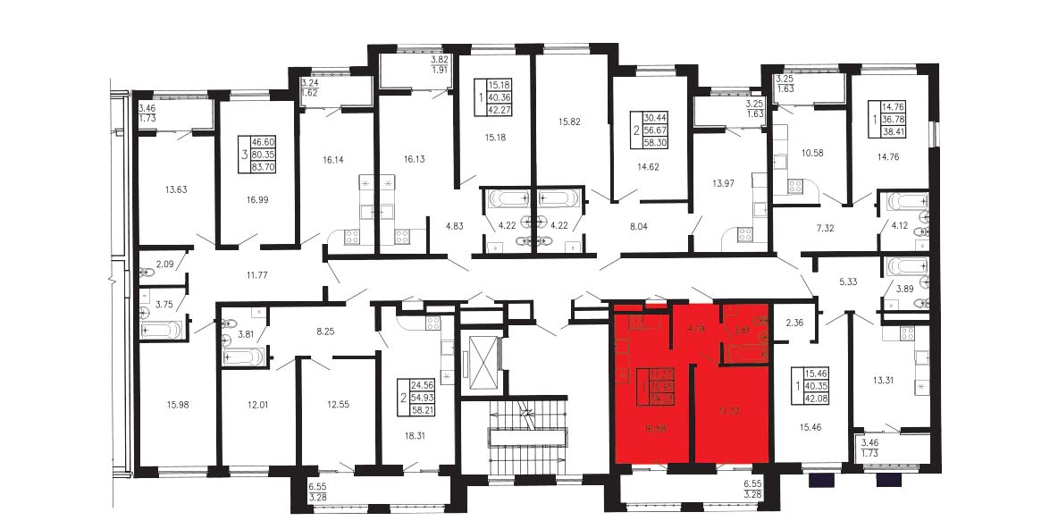 Просторы крыма Квартира №096 1