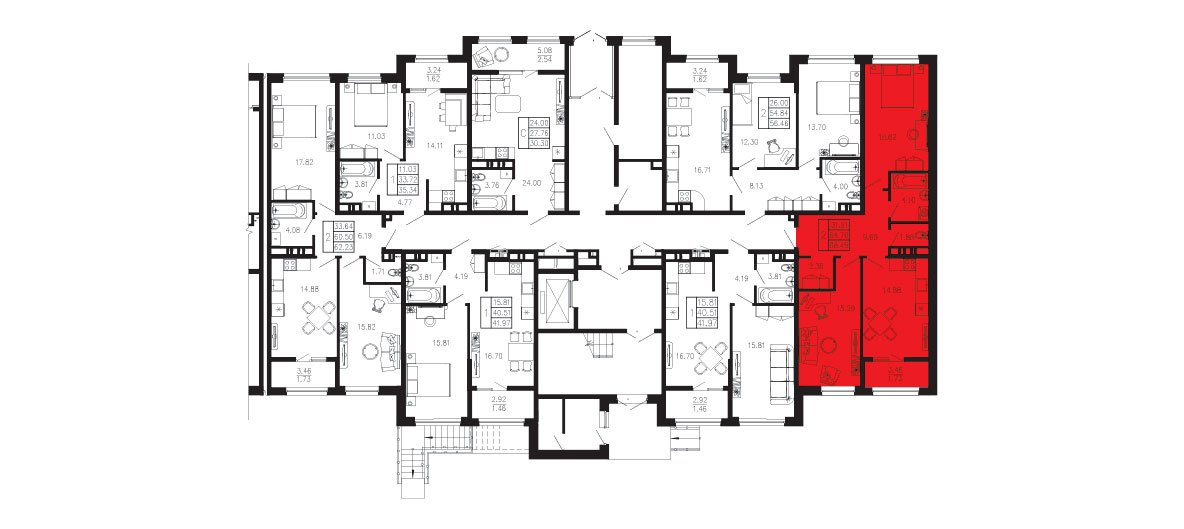 Просторы крыма Квартира №077 1
