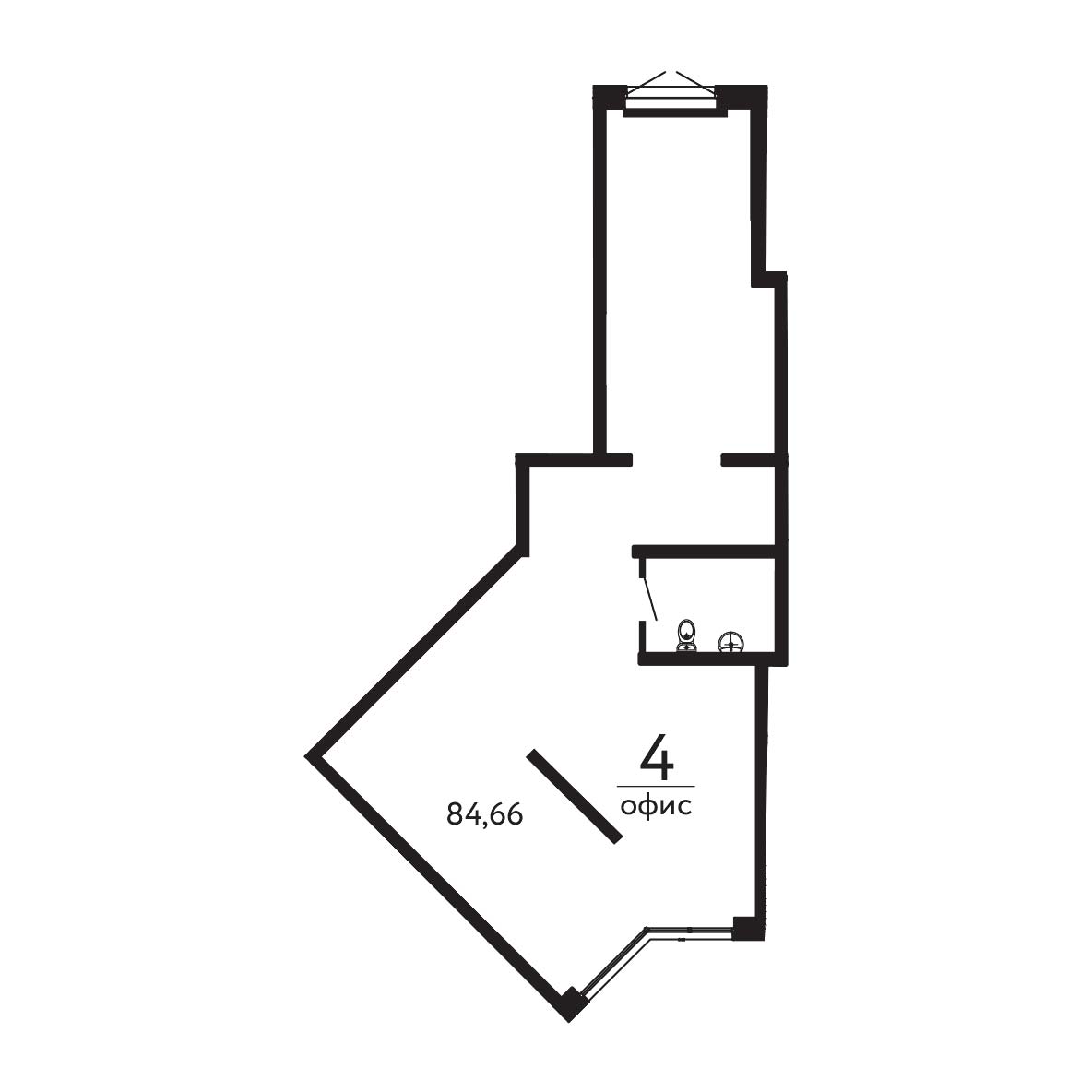 Просторы крыма Коммерческое помещение №010