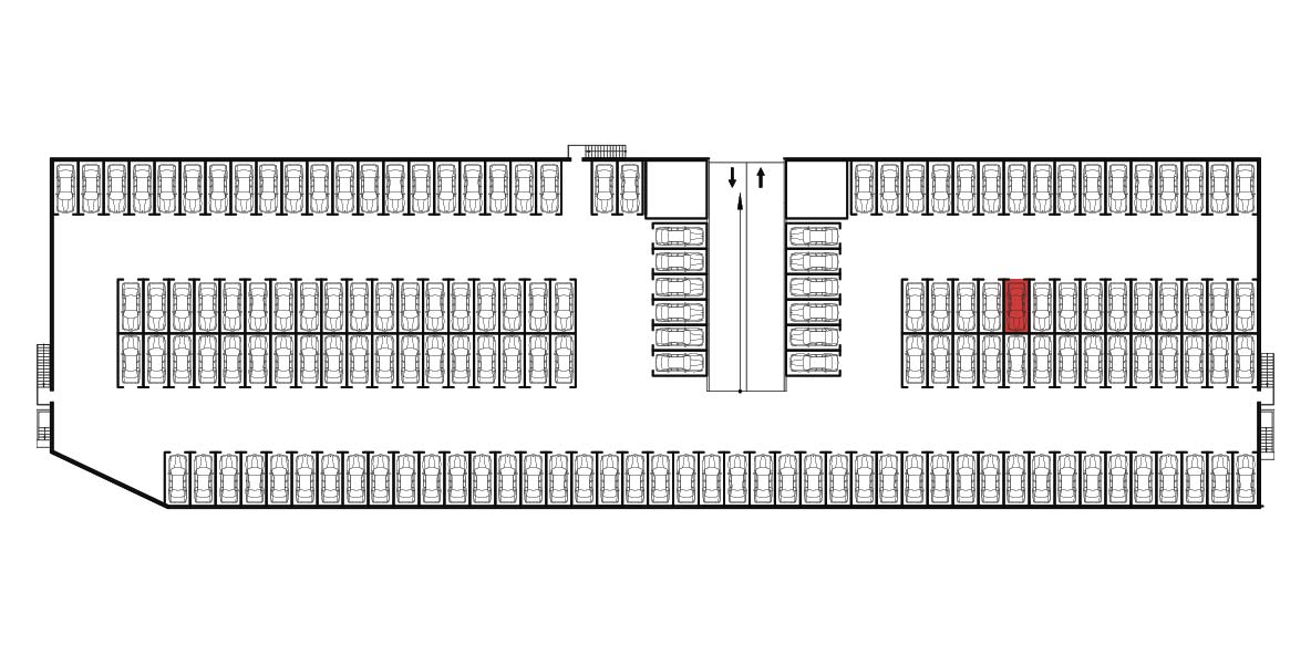 ЖК Яблоневый Машиноместо №166 1