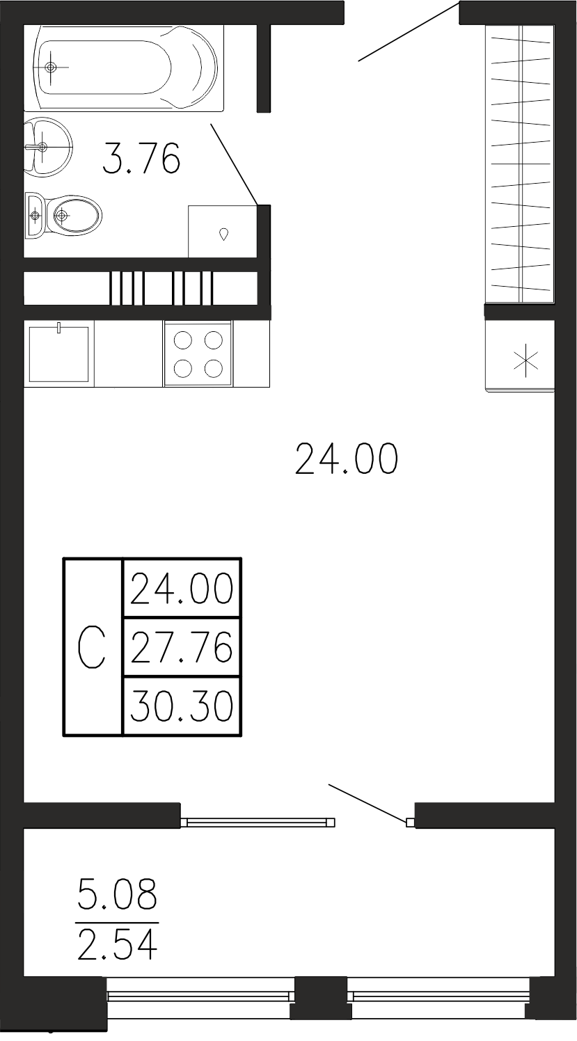 Просторы крыма Квартира №075 2