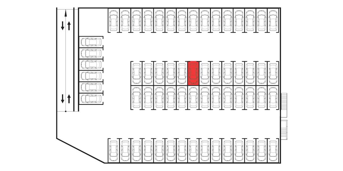 ЖК Яблоневый 3 очередь Парковочное место №082 1