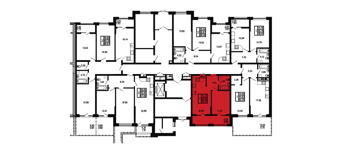 Просторы крыма Квартира №181 1