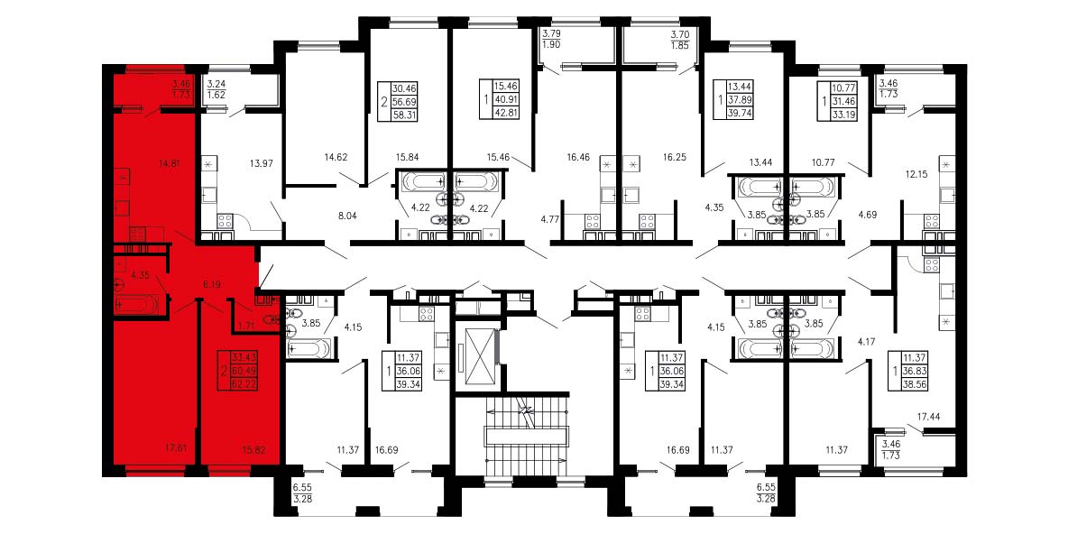 Просторы крыма Квартира №057 1