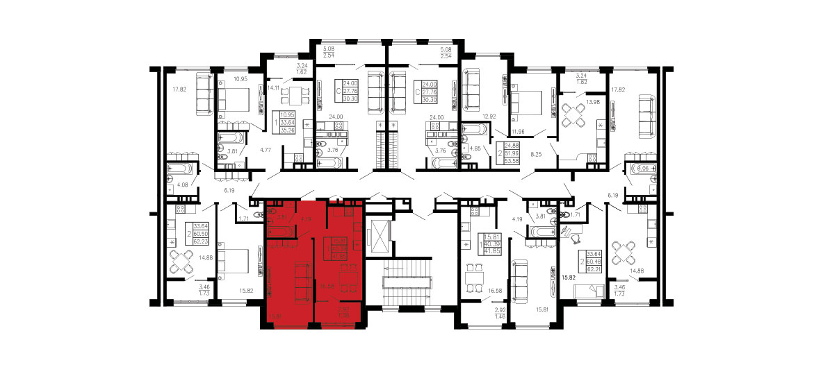 Просторы крыма Квартира №101 1
