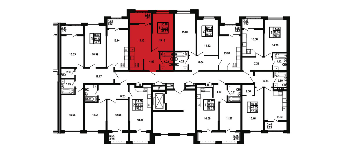 Просторы крыма Квартира №212 1