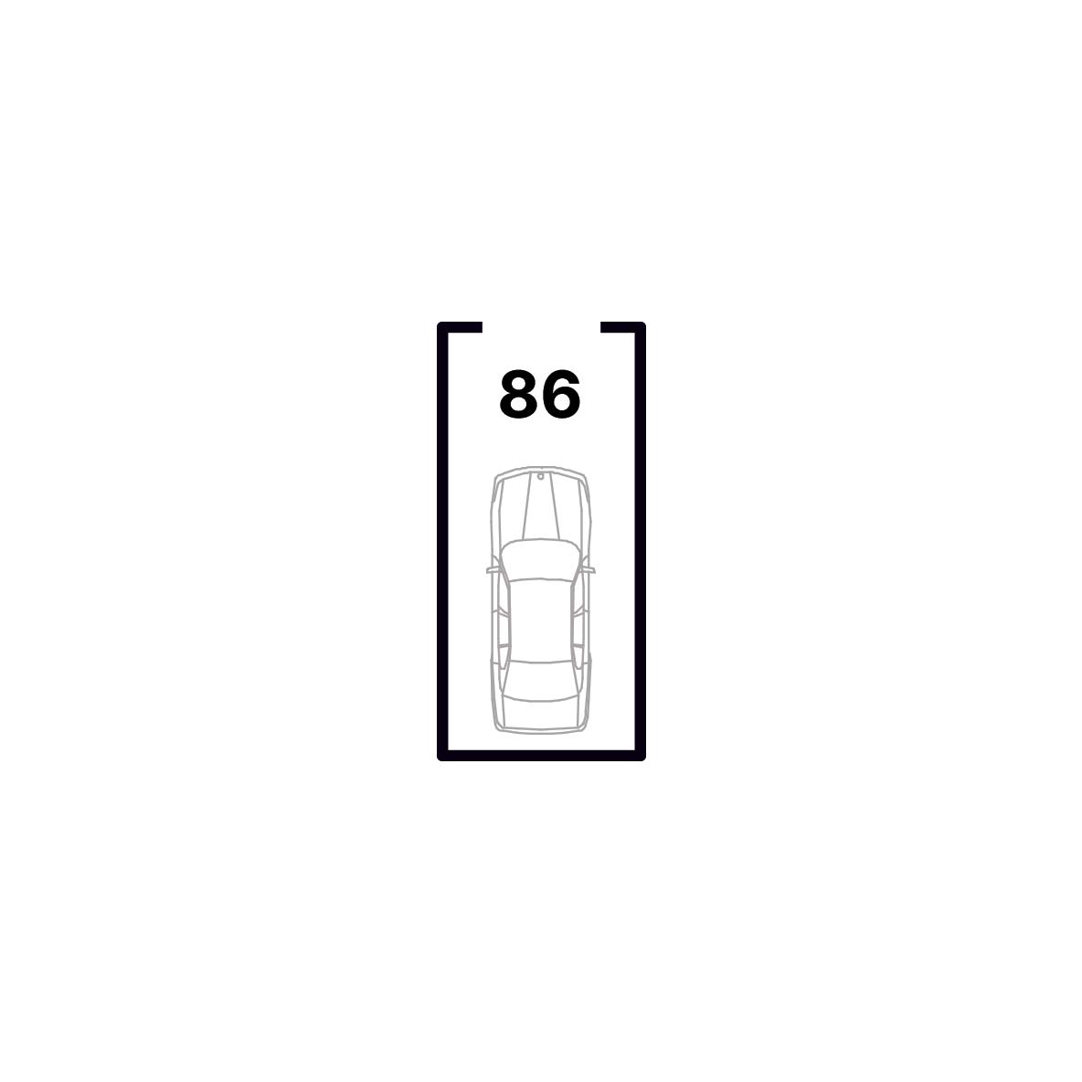 ЖК Яблоневый 3 очередь Парковочное место №086