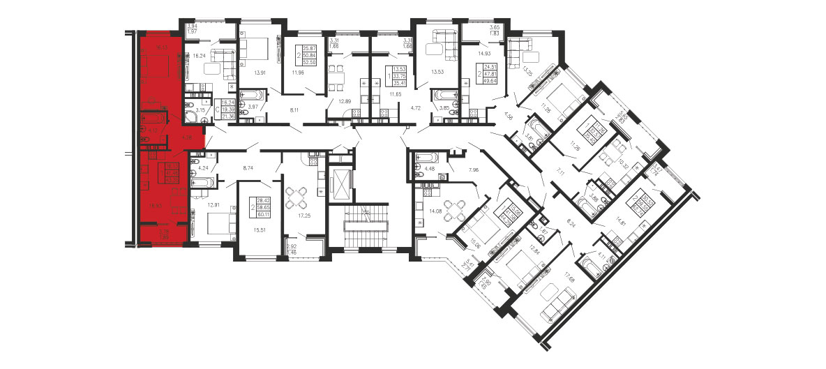 Просторы крыма Квартира №064 1
