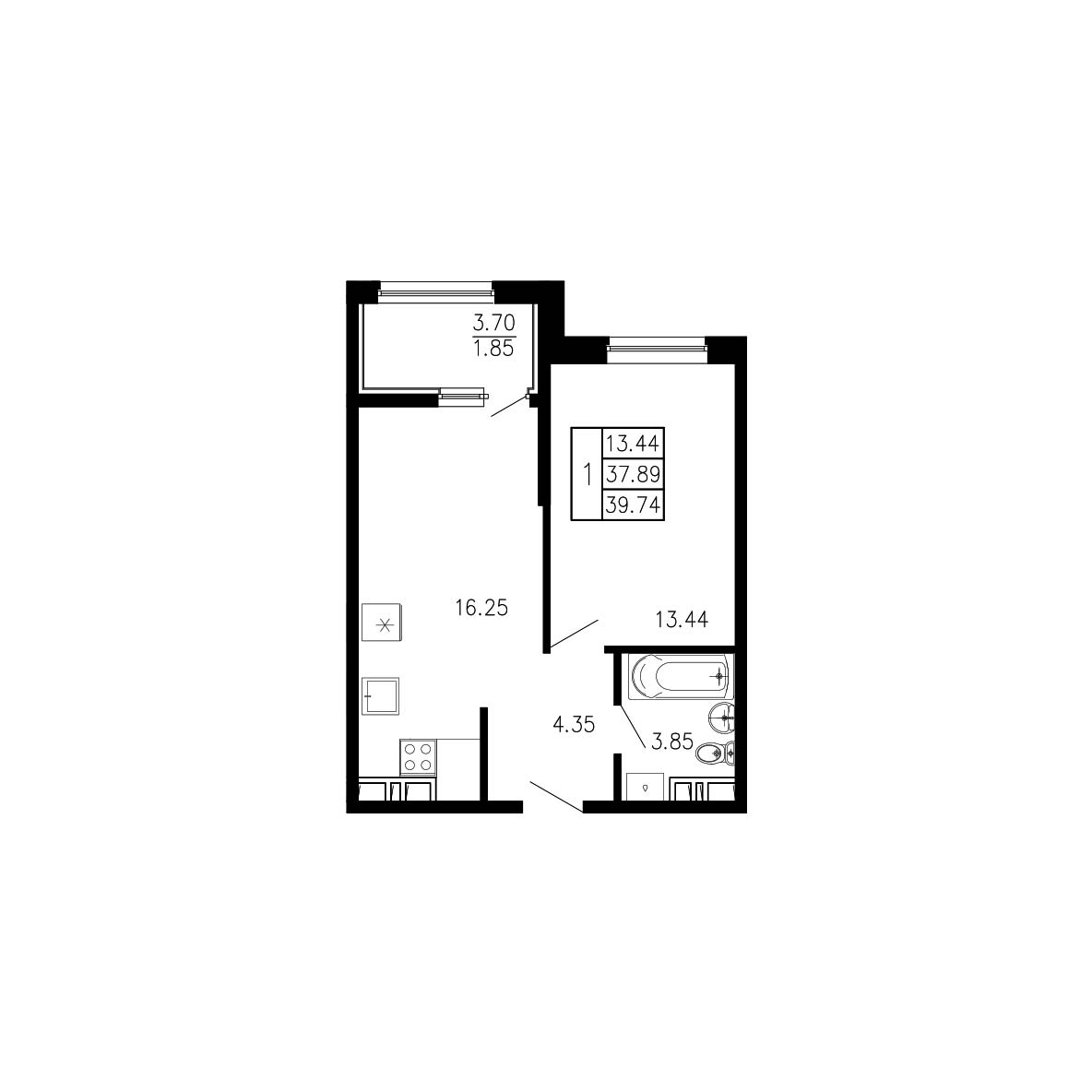 Просторы крыма Квартира №052