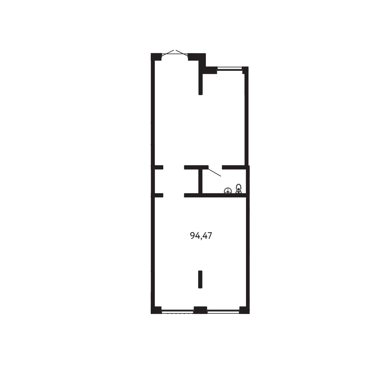 Просторы крыма Коммерческое помещение №002