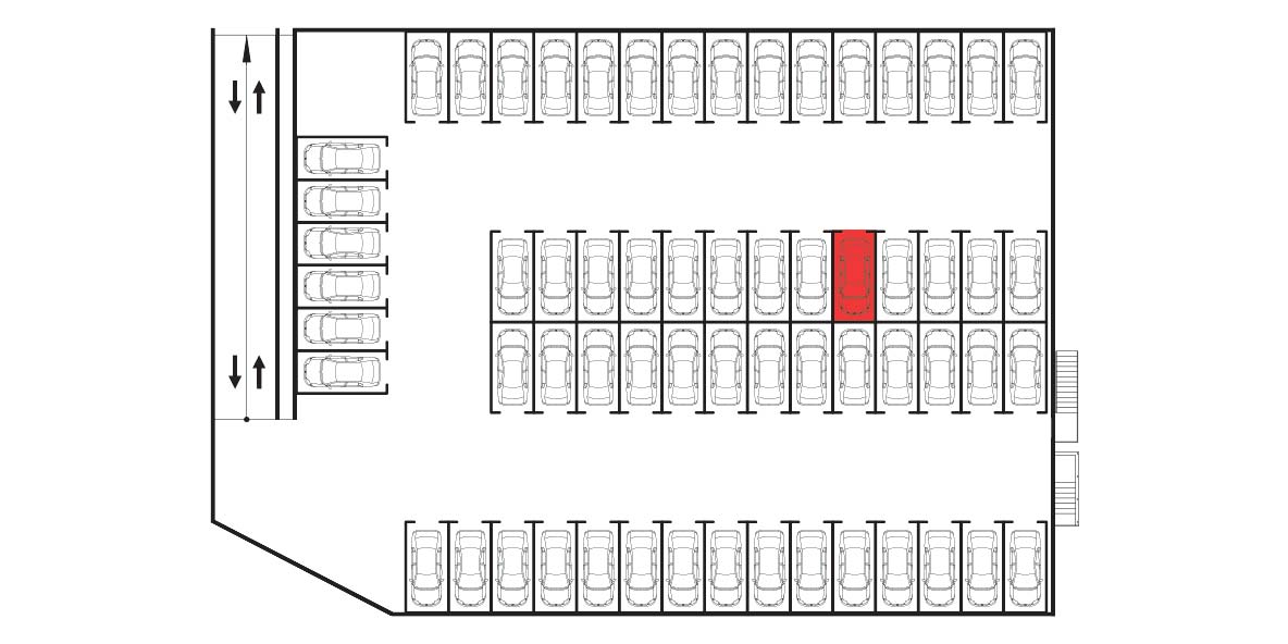 ЖК Яблоневый 3 очередь Парковочное место №079 1