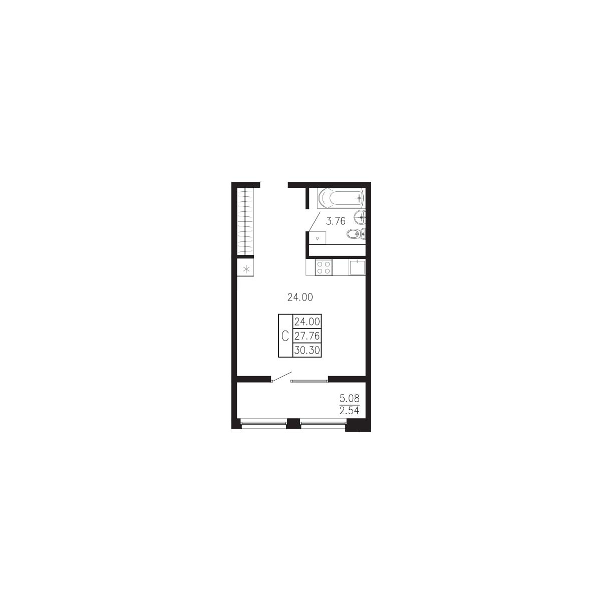 Просторы крыма Квартира №031