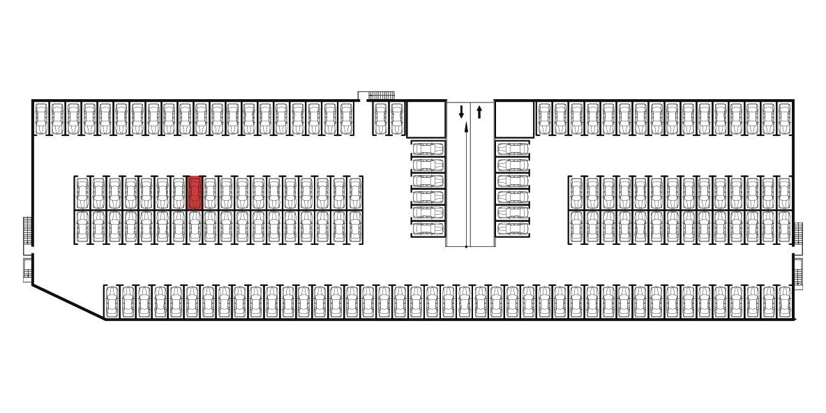 ЖК Яблоневый Машиноместо №256 1