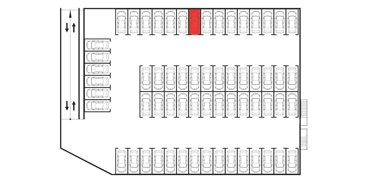 ЖК Яблоневый 3 очередь Парковочное место №066 1