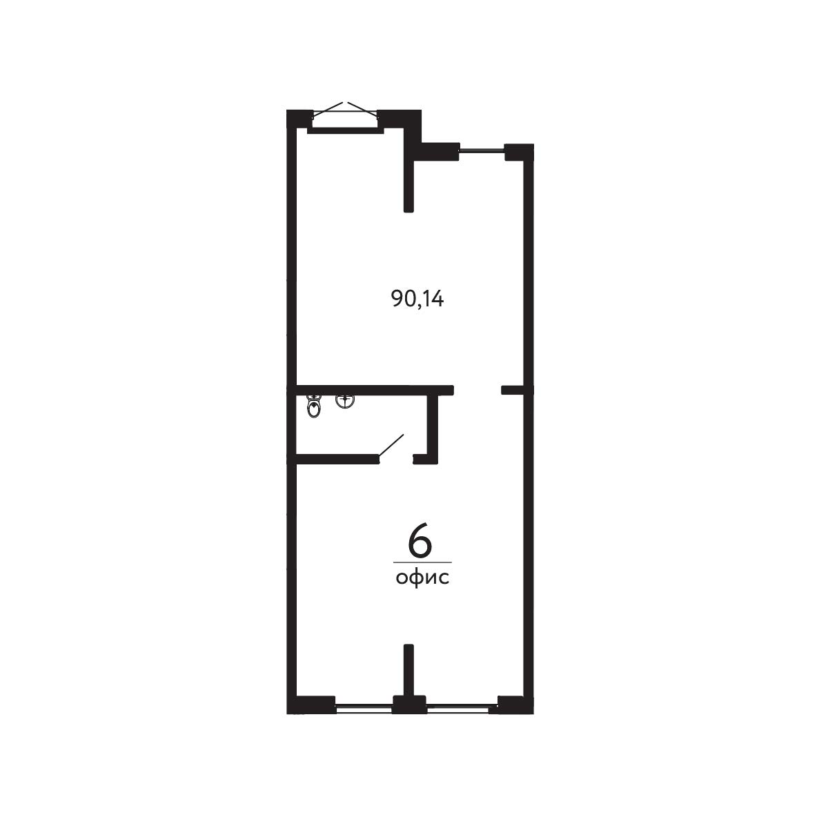 Просторы крыма Коммерческое помещение №012