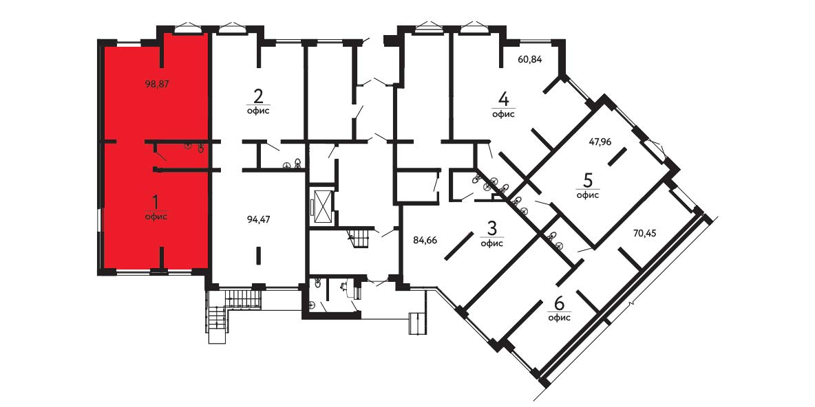 Просторы крыма Коммерческое помещение №001 1