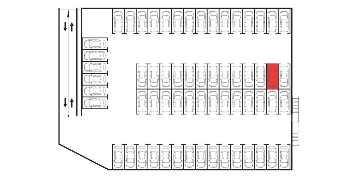 ЖК Яблоневый 3 очередь Парковочное место №076 1
