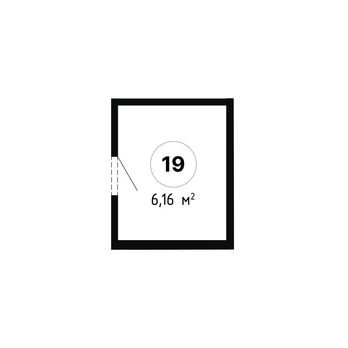 ЖК Суворов 1 очередь Нежилое помещение №019