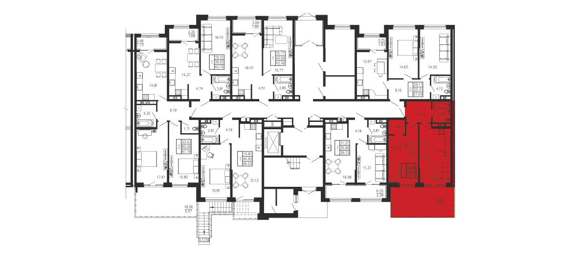 Просторы крыма Квартира №203 1