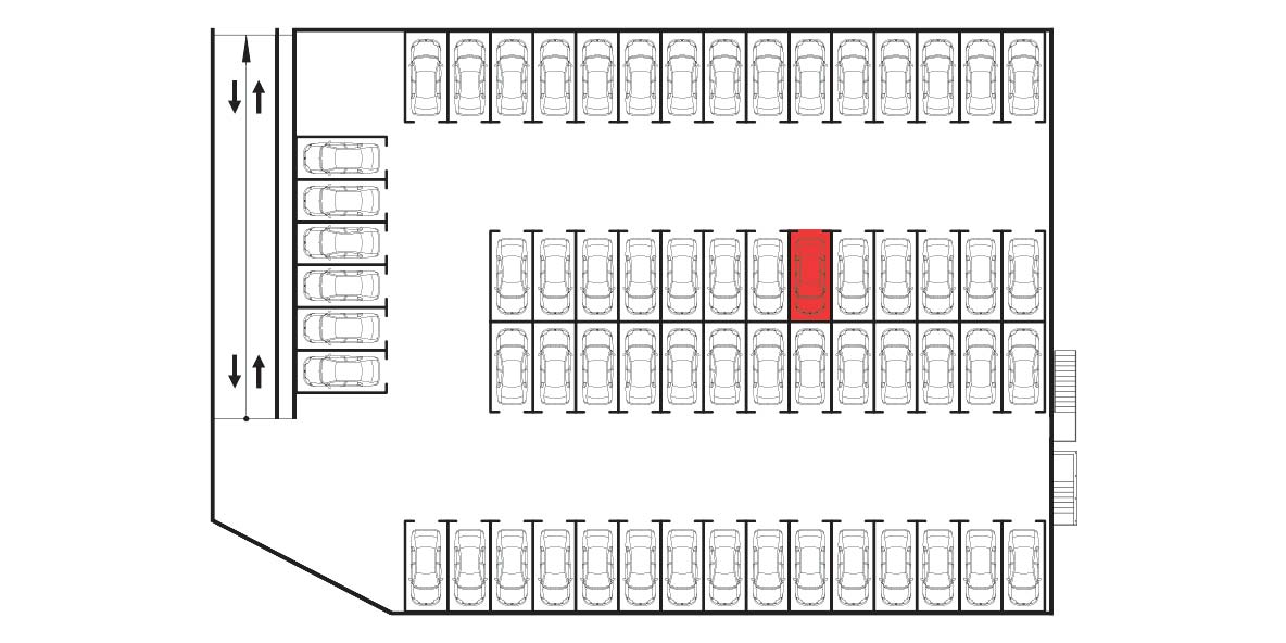 ЖК Яблоневый 3 очередь Парковочное место №080 1