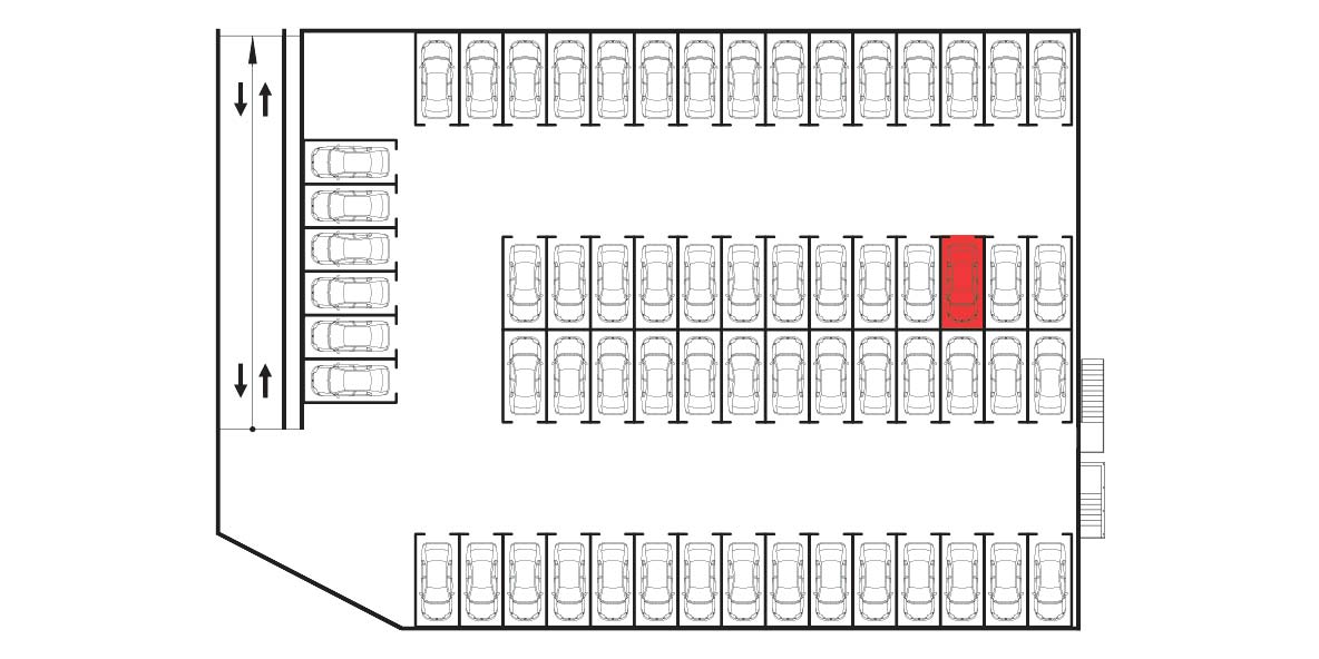 ЖК Яблоневый 3 очередь Парковочное место №077 1