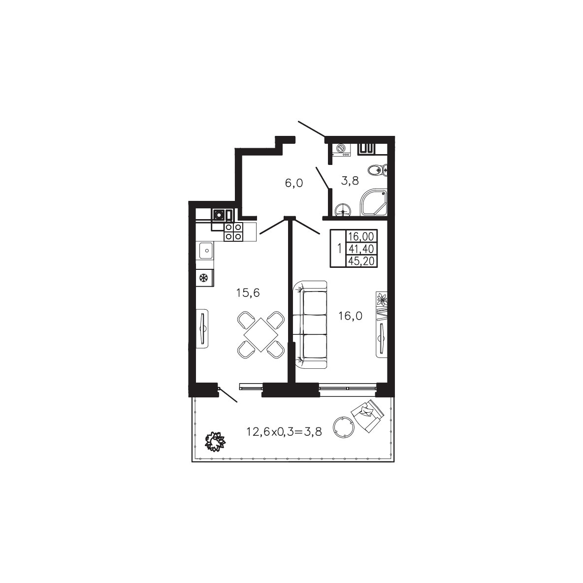 Экосфера Квартира №037
