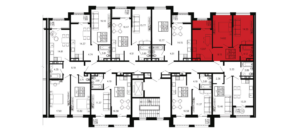 Просторы крыма Квартира №218 1